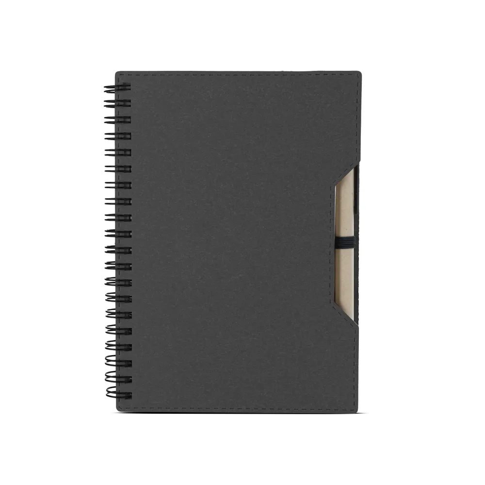 Caderno Capa em Papelão Reciclado Com Caneta - alternativa