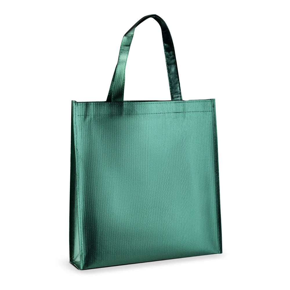 Sacola em Tnt Laminado 90g/m² (34x35x8cm) - alternativa